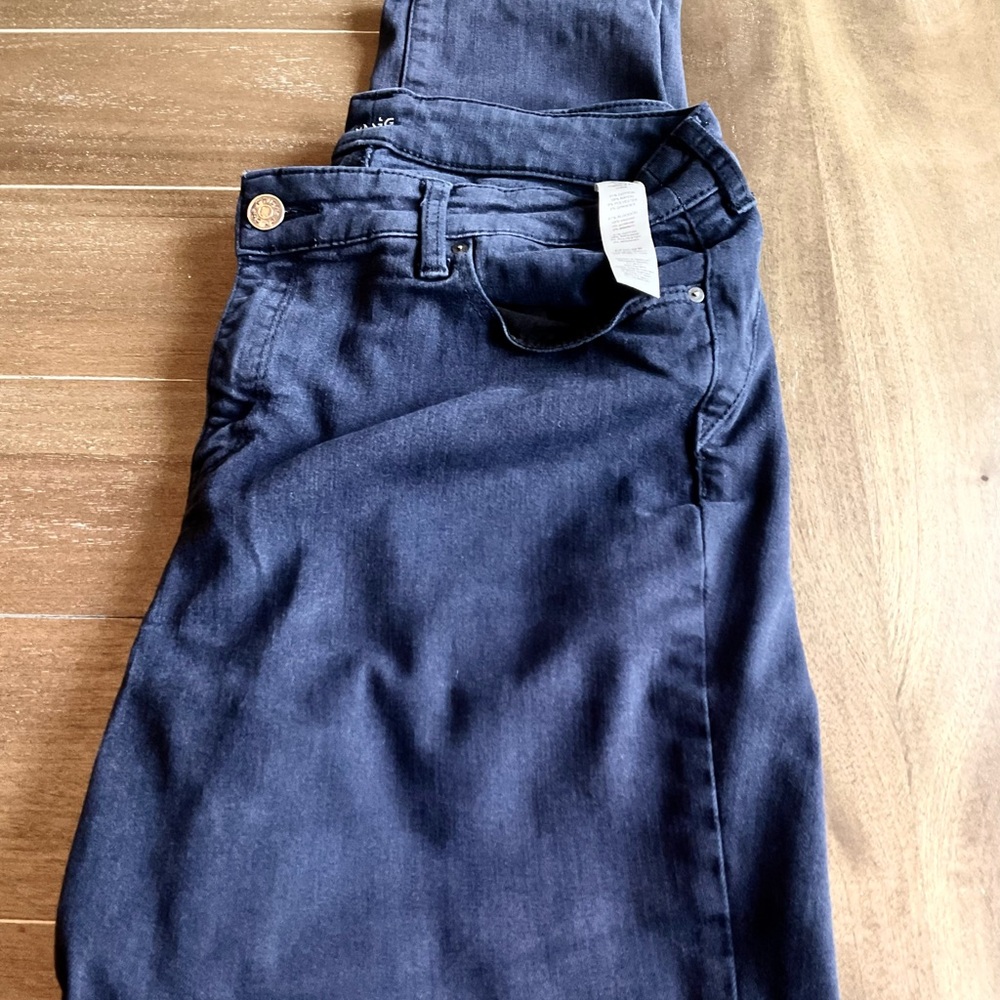 Chico's Dark Blue Jeans Jeggings
